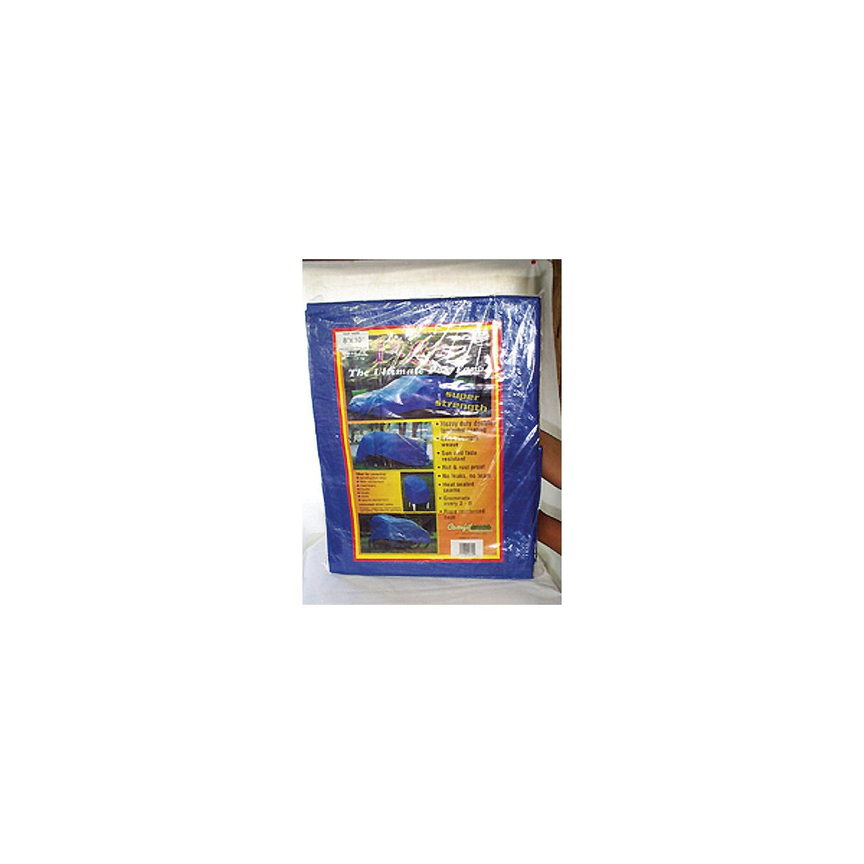 Blue Vinyl Tarp, 15' X 30'