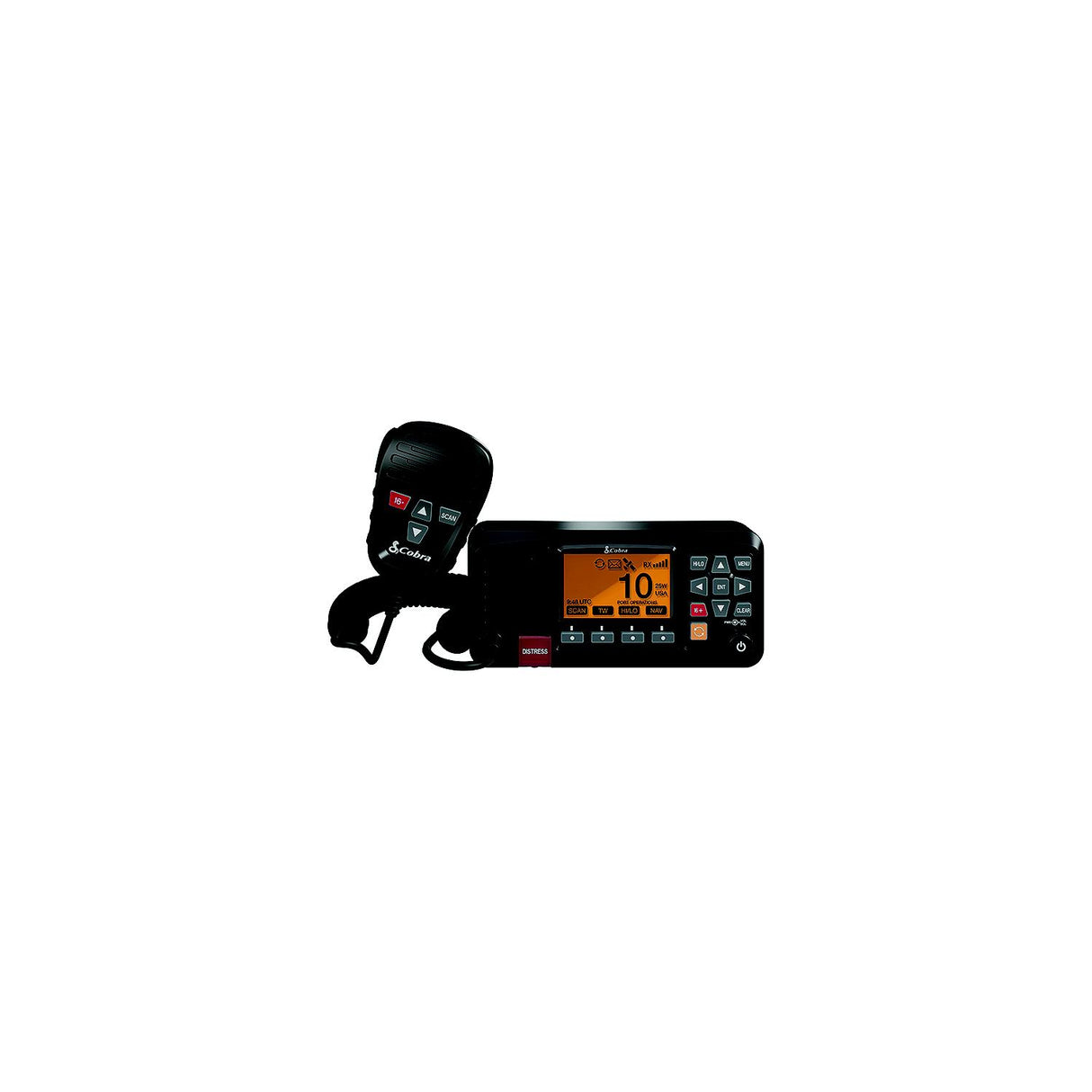 Cobra 01900121 Bluebound 1350 VHF Radio, Black