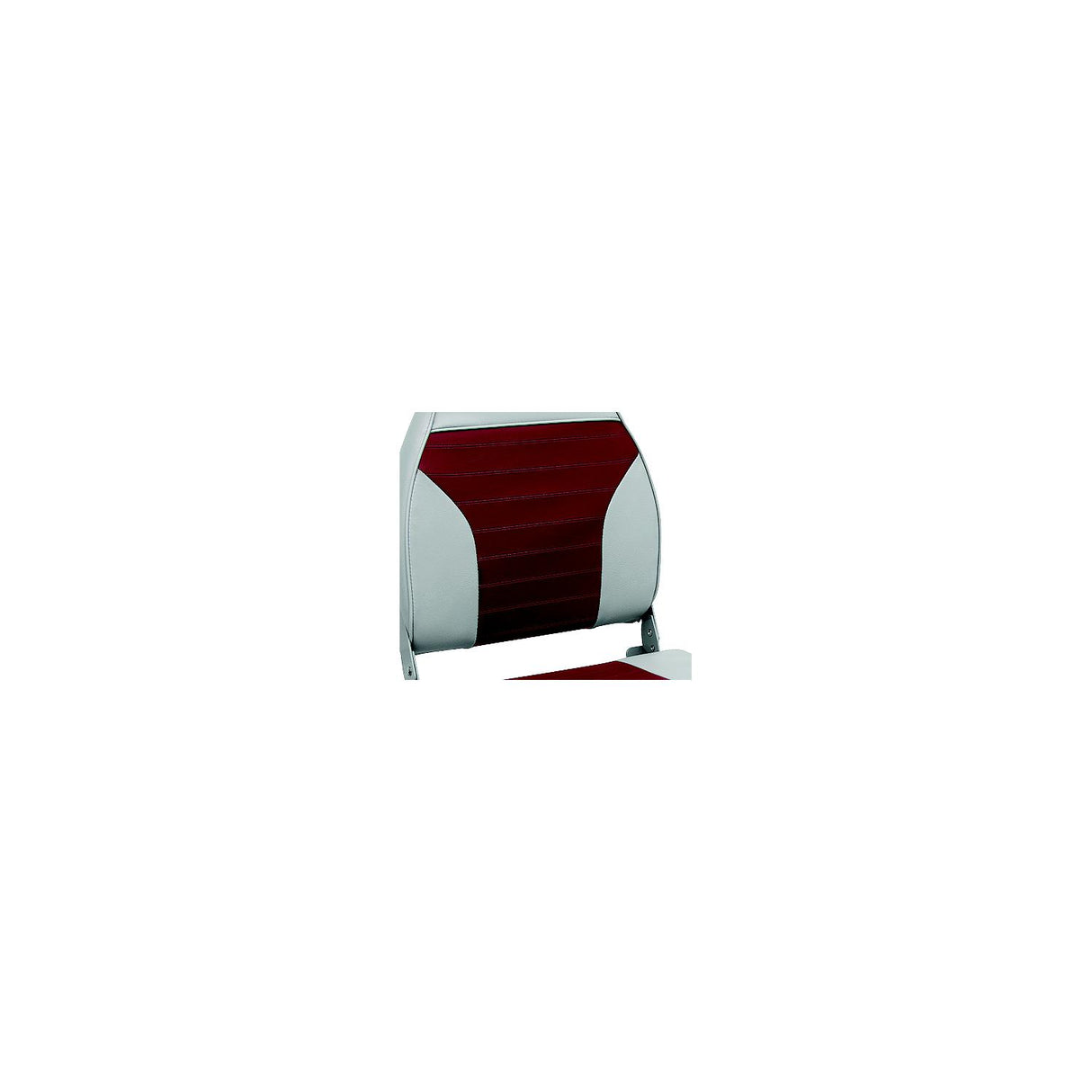 Wise Mid Back Fishing Seat, Grey/Red