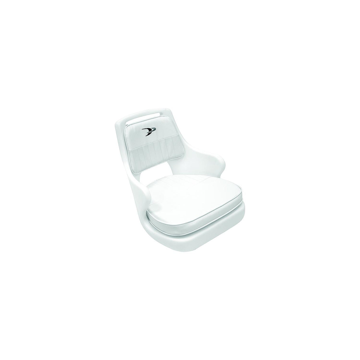 Wise 8WD0153710 Standard Pilot Chair Package With Chair, Cushion Set and Mounting Plate, White