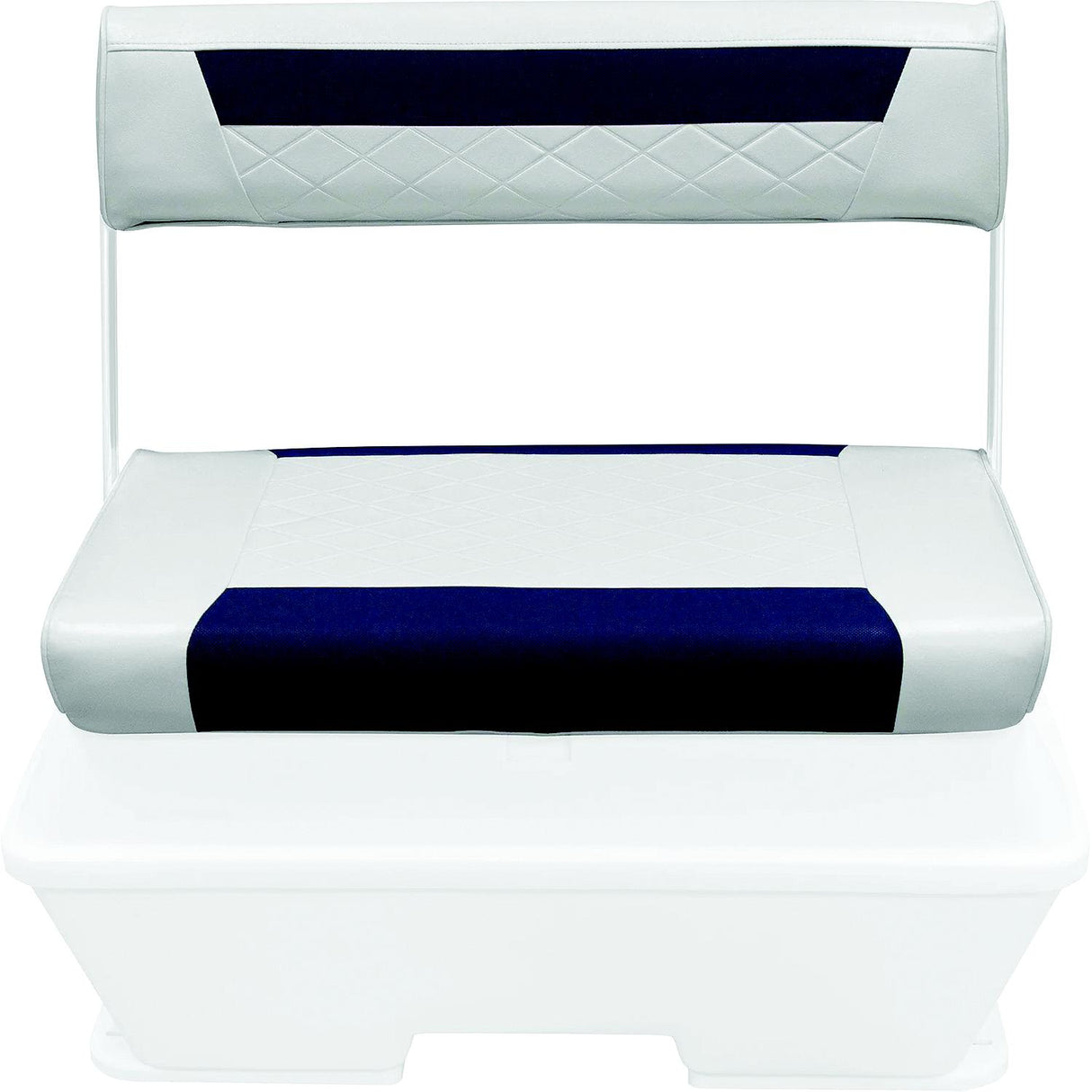 Wise Seating 8WD156BS1904 Replacement Back Rest & Seat Cushion Set for 8WD156-784 70/62 Qt, Brite White and Mariner Blue