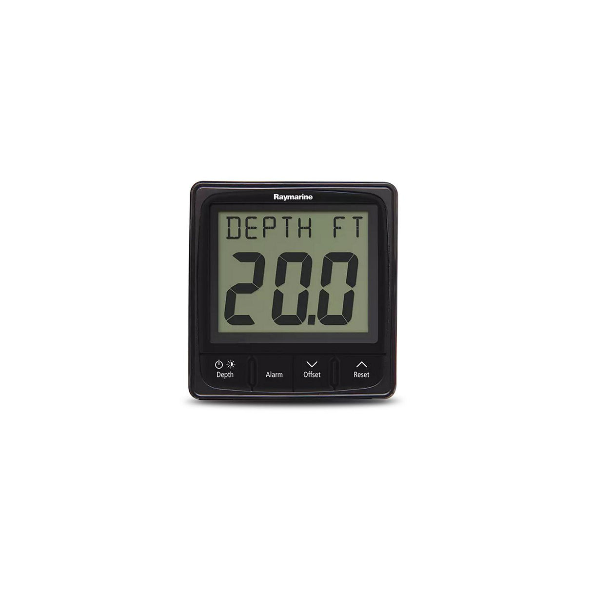 Raymarine E70059 i50 Depth, 4.22" W x 4.52" H x 1.7" D, Power Consumption: < 1 W typical (display only), 2.4 W maximum (Trandsducer connected), Current: 45-65 mA (display only) / 200 mA maximum (transducer connected) , 12 V dc