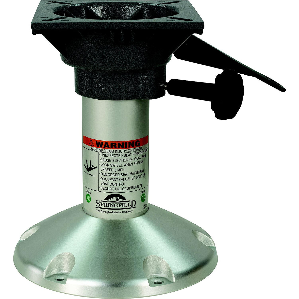Springfield Marine 1241610 Second Gen Pedestal Package - 14"-20" H, 2-7/8" Post
