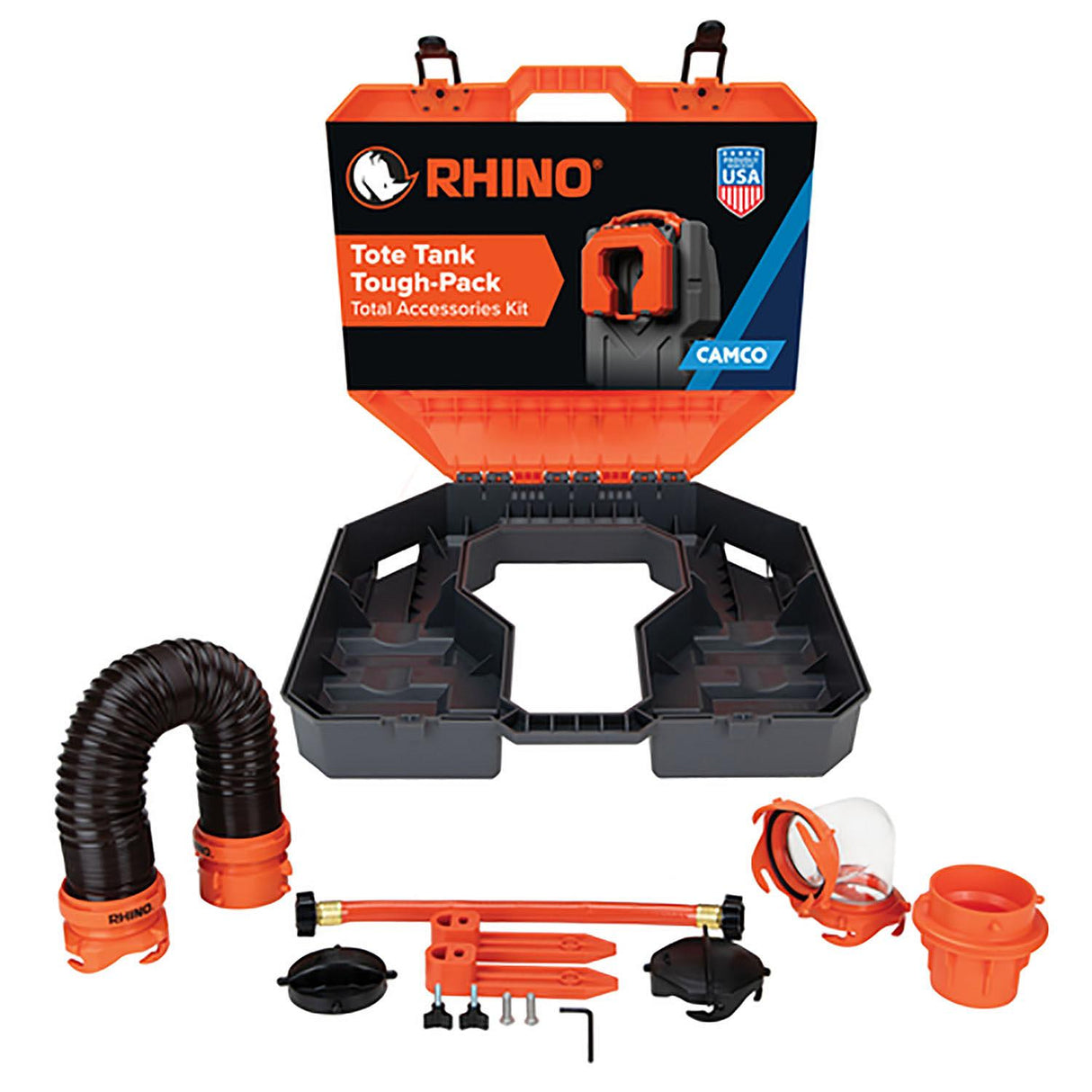 Camco 39023 Rhino Tote Tank Tough-Pack - Storage Kit