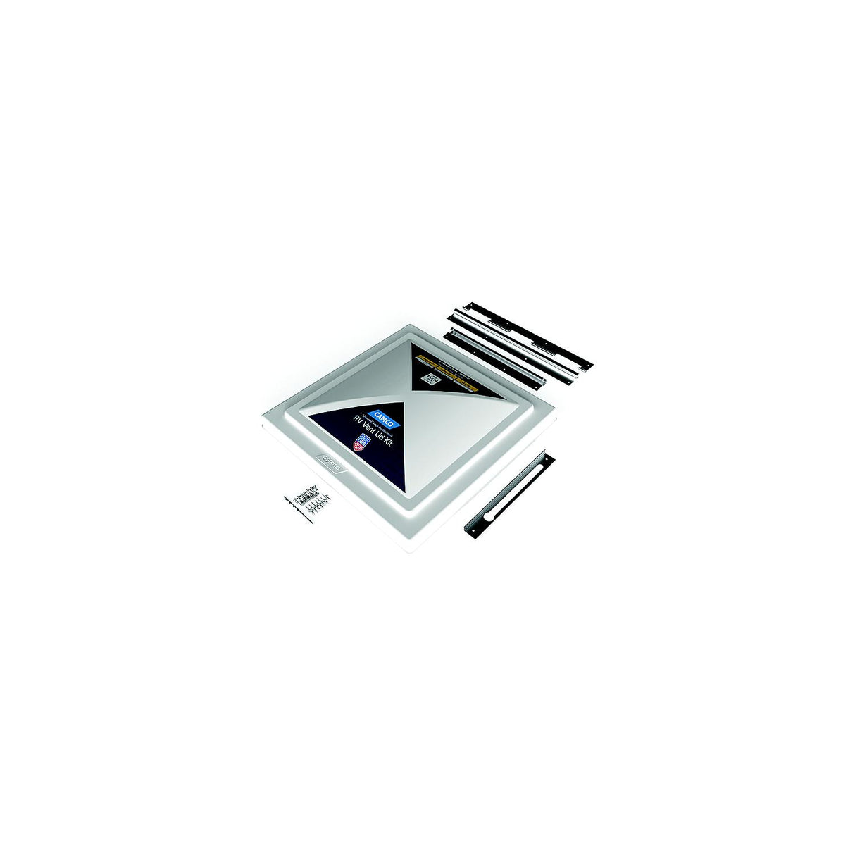 Camco 40195 Universal RV Roof Vent Replacement Kit, 14" x 14"