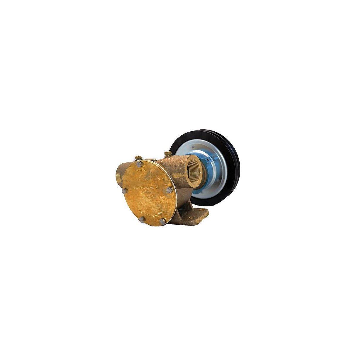 Johnson Pump F8B-5 1-1/4" NPT Electric Clutch Pump ,12 V,2xA Pulley