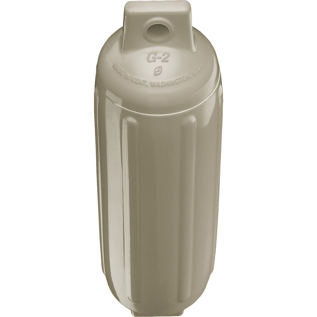 Polyform 47-538-137 Twin Eye G Series Fender, 4.5" x 15.5", Sand
