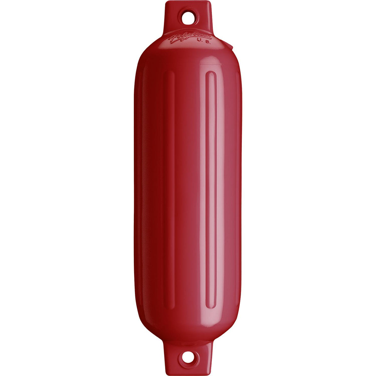 Polyform 65-458-809 Twin Eye G Series Fender, 5.5" x 19", Classic Red