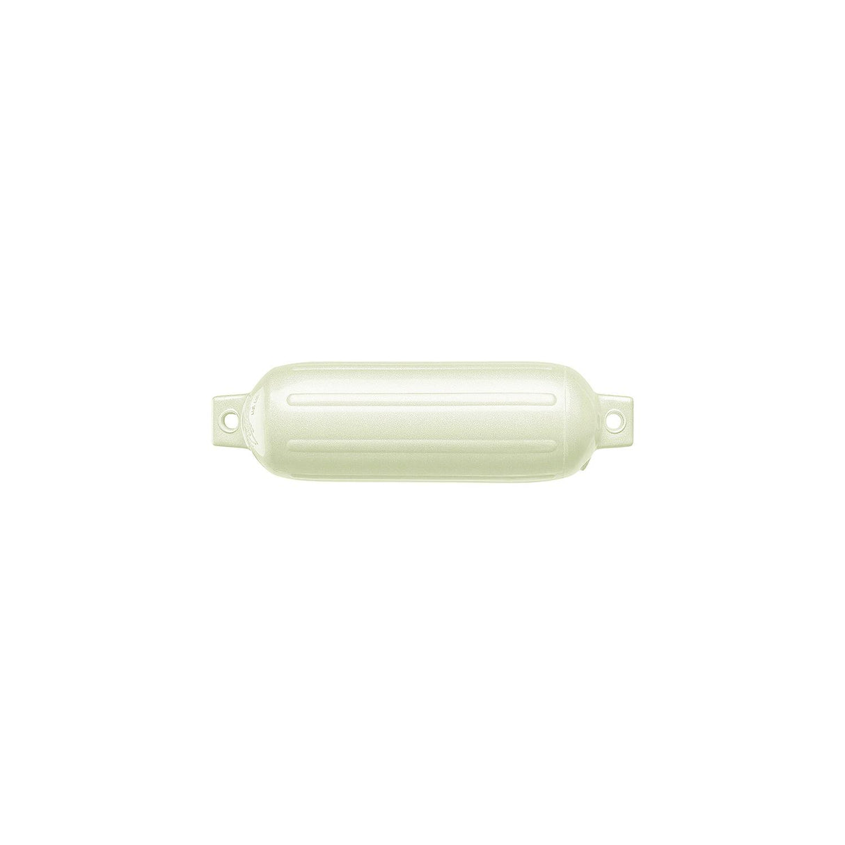 Polyform G-3 Twin Eye G Series Fender, 5.5" x 19", Metallic White