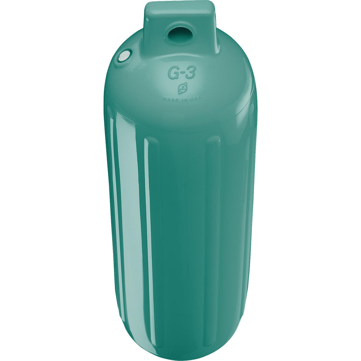 Polyform 73-383-112 Twin Eye G Series Fender, 5.5" x 19", Teal