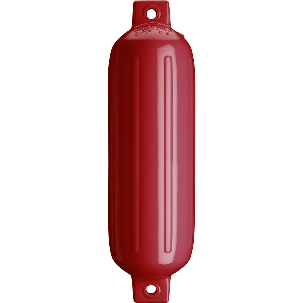 Polyform 05-415-359 Twin Eye G Series Fender, 6.5" x 22", Classic Red