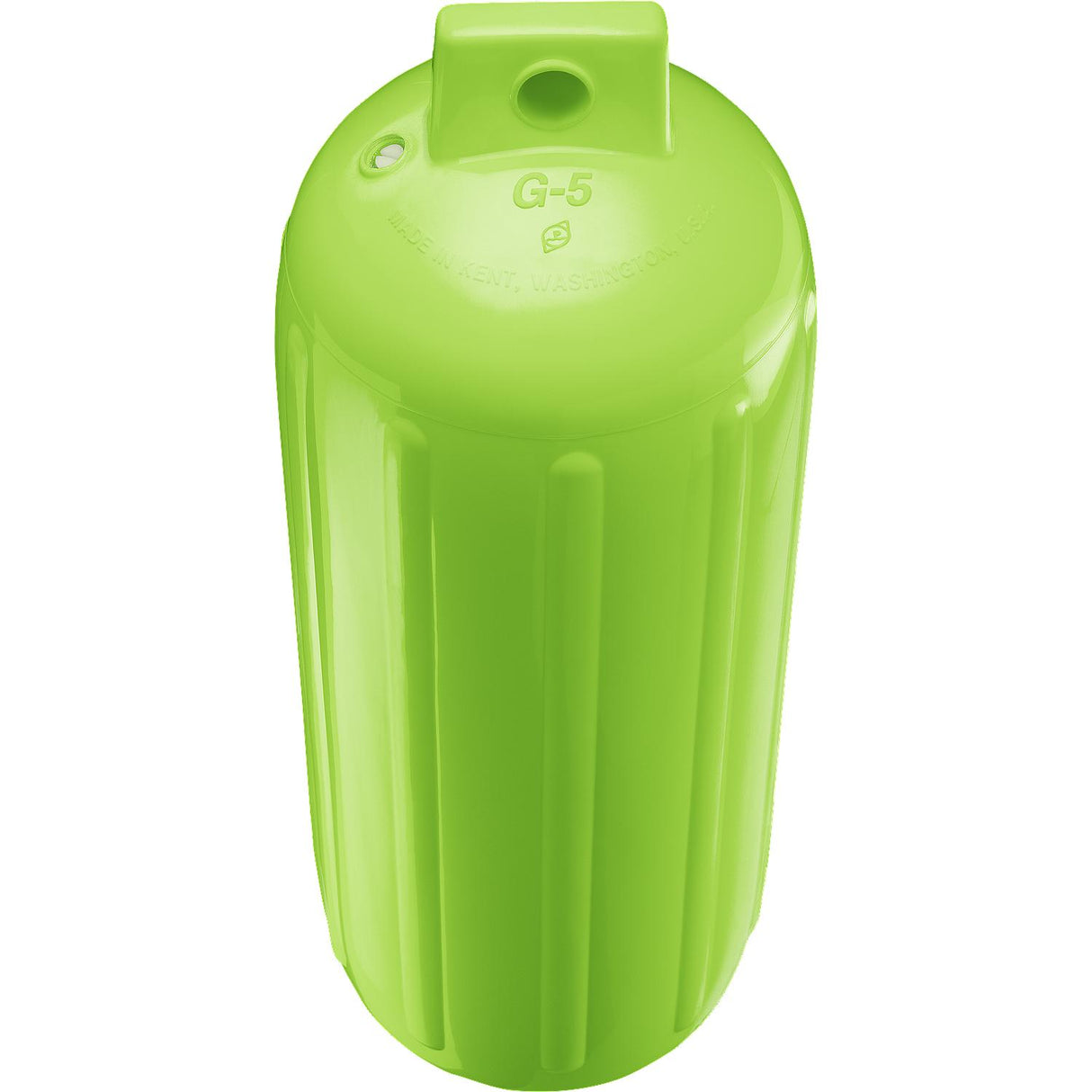 Polyform 88-110-807 Twin Eye G Series Fender, 8.8" x 26.8", Lime