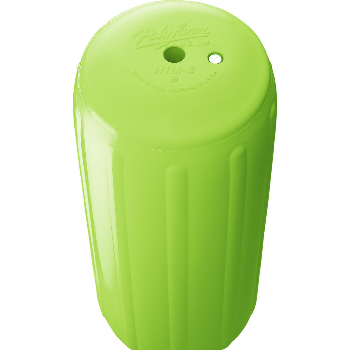 Polyform 17-947-853 Center Tube HTM Series Fender, 8.5" x 20.5", Lime