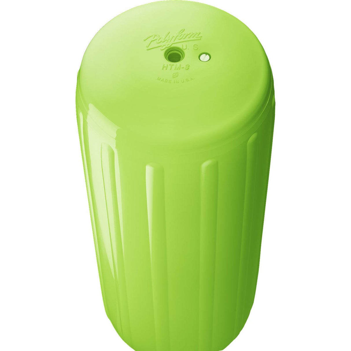 Polyform 04-159-298 Center Tube HTM Series Fender, 10.5" x 27" , Lime