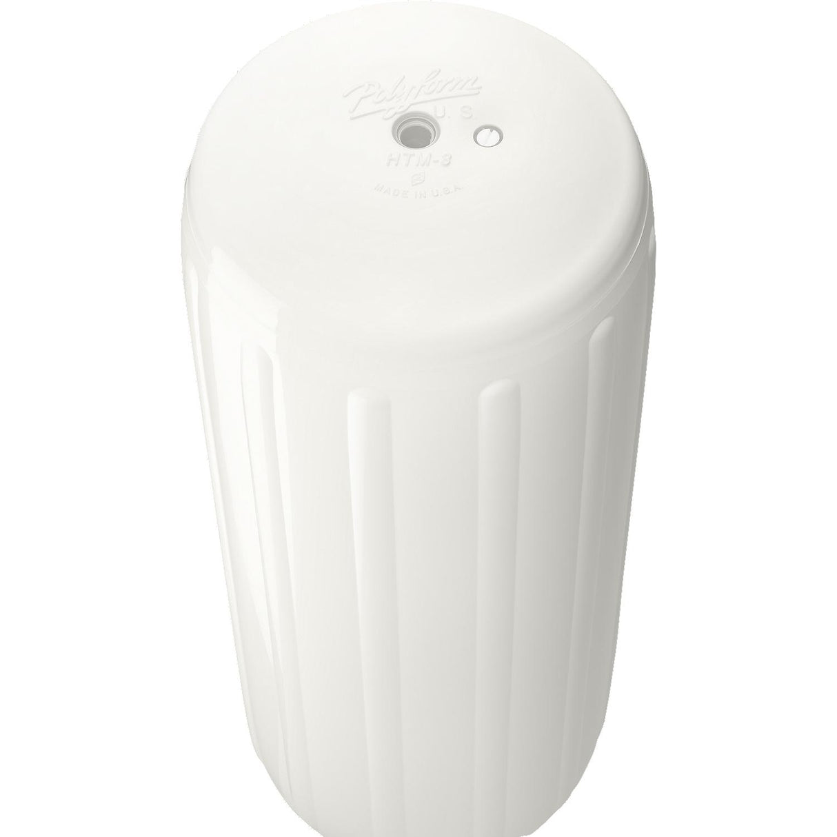 Polyform 70-051-909 Center Tube HTM Series Fender, 10.5" x 27" , White