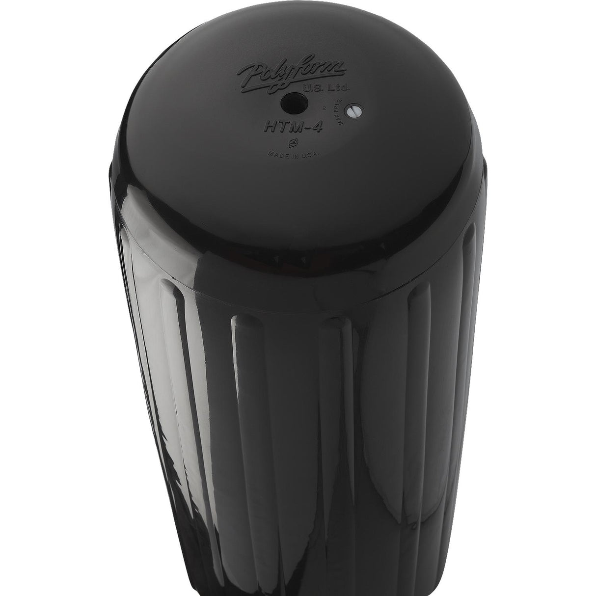 Polyform 24-890-772 Center Tube HTM Series Fender, 13.5" x 34.8", Black