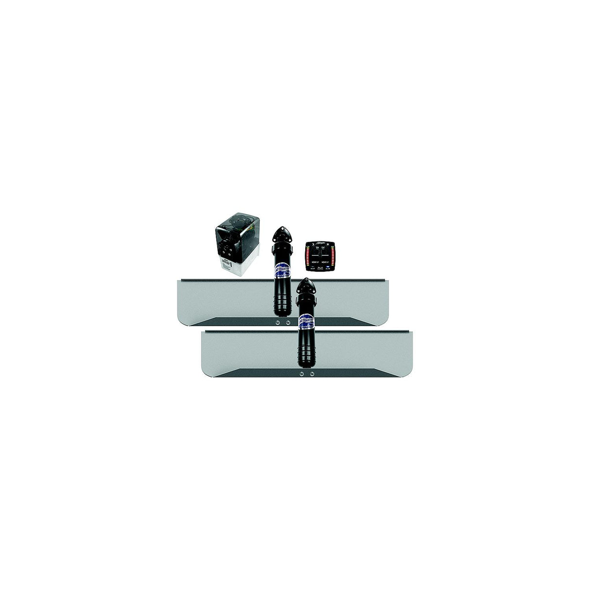 Bennett 309OBI Classic Hydraulic Trim Tab Kit With OBI9000H Integrated Helm Control, 30" x 9"