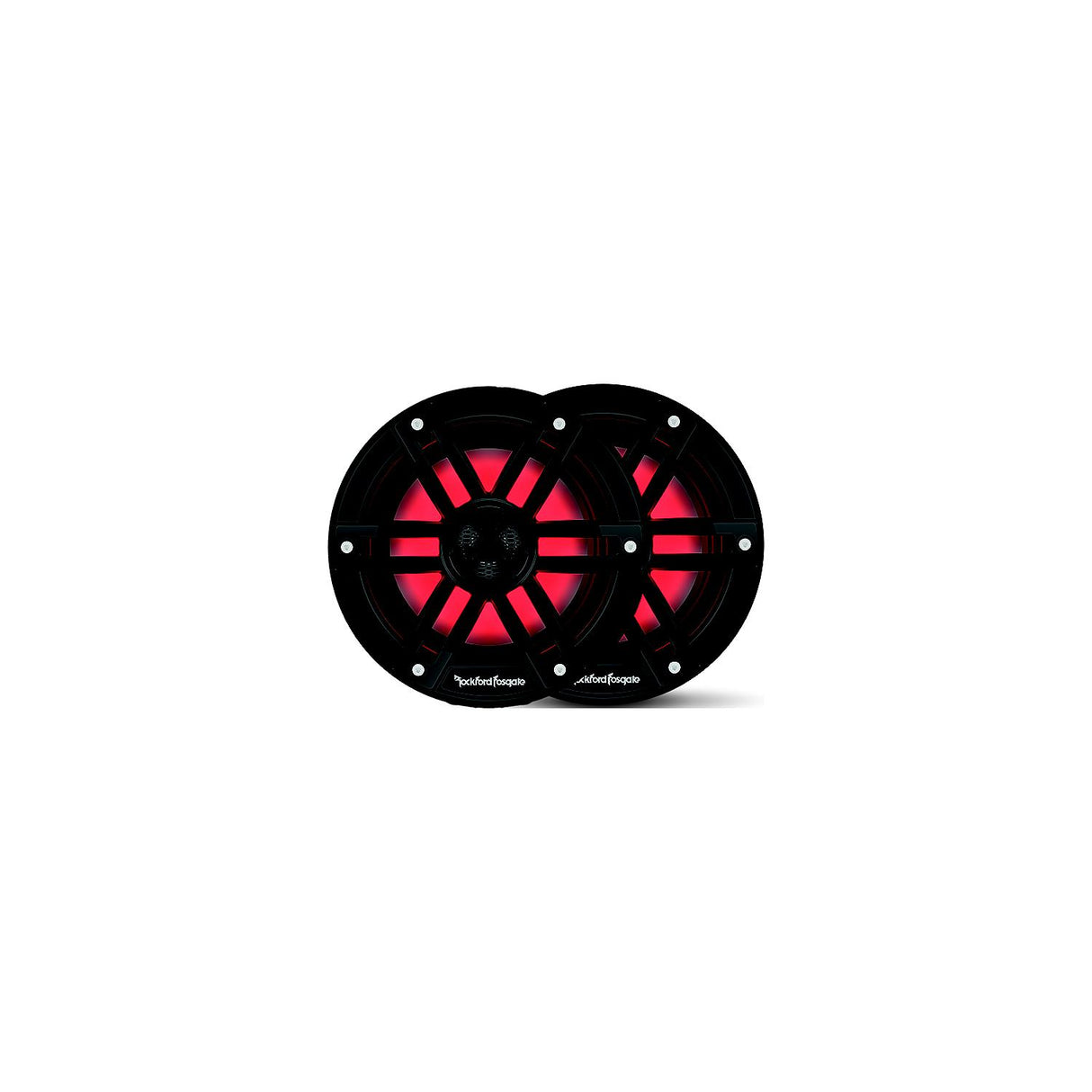 Rockford Fosgate M16B Color Optix™ Marine 2-Way Speakers, 6" Black