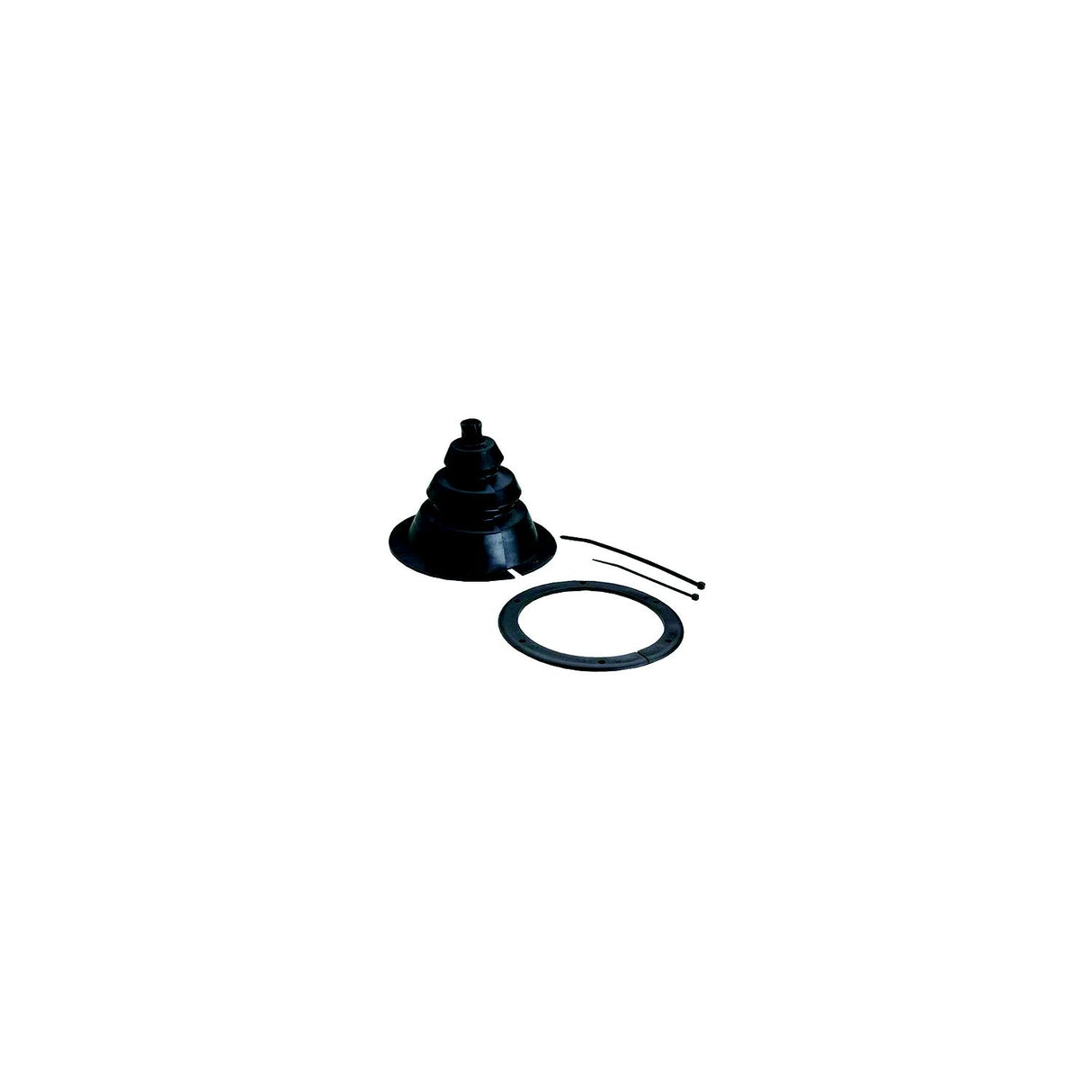 Attwood 128205 Motorwell Boot 4" Black
