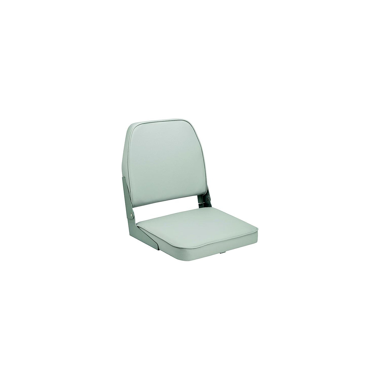 Attwood 98395GY Low Back Fold Down Fishing Seat, Gray