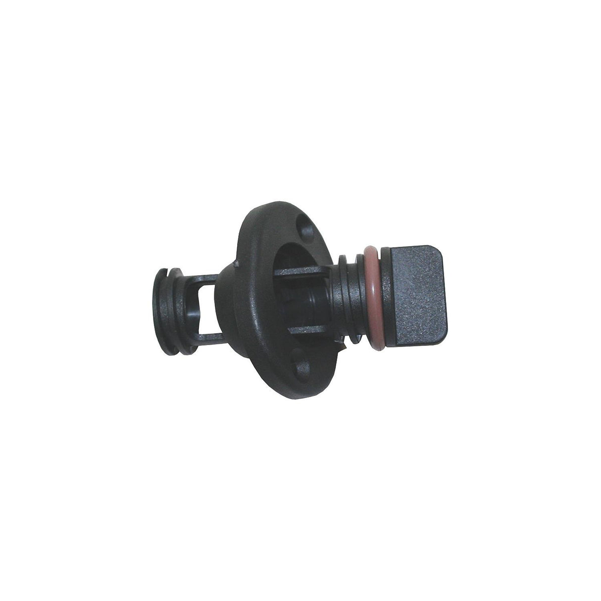T-H Marine Drain Plug Fits 1" Hose, Black