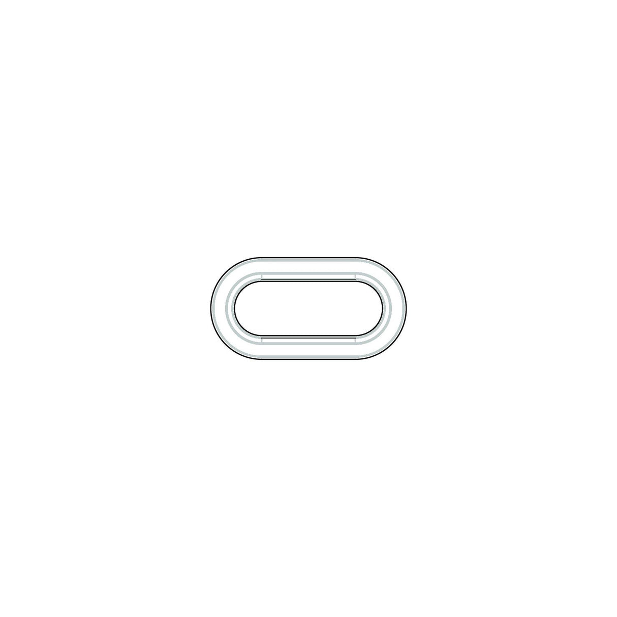 Lewmar 393180262 Size 1RE Opening Stainless Portlight