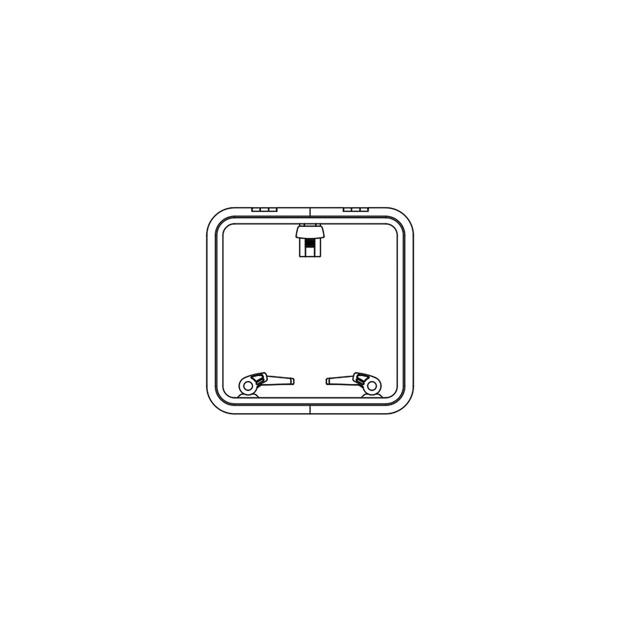 Lewmar Low Profile Rectangular Hatch, Size 60