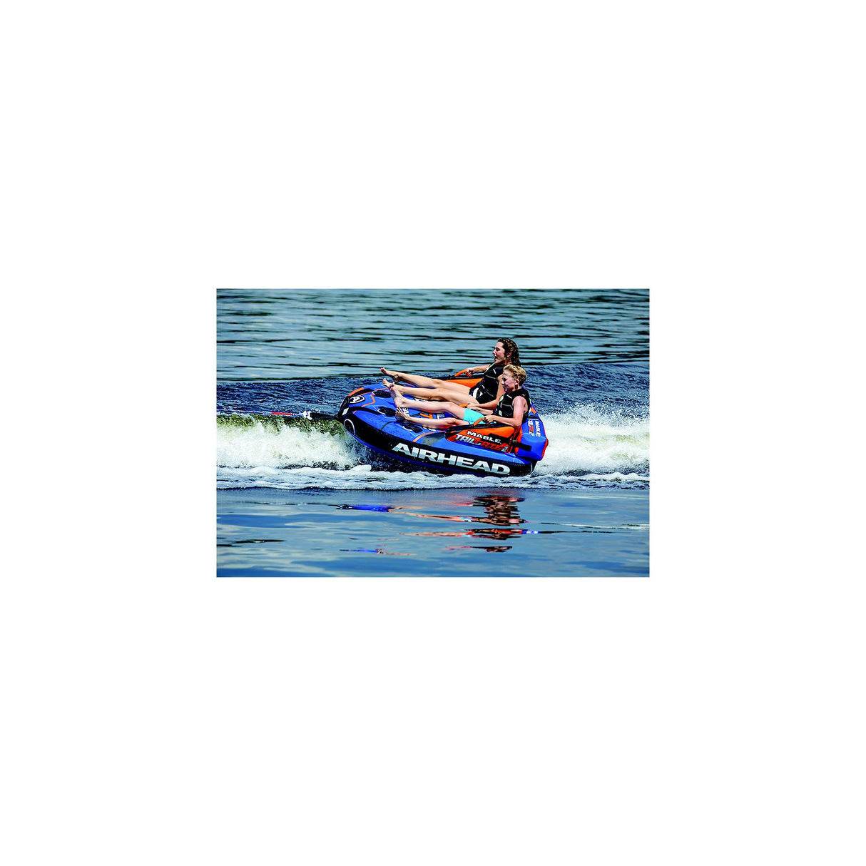 AirHead AHT50133MT2 Mable Tailgate Towable Tube, 2 Riders