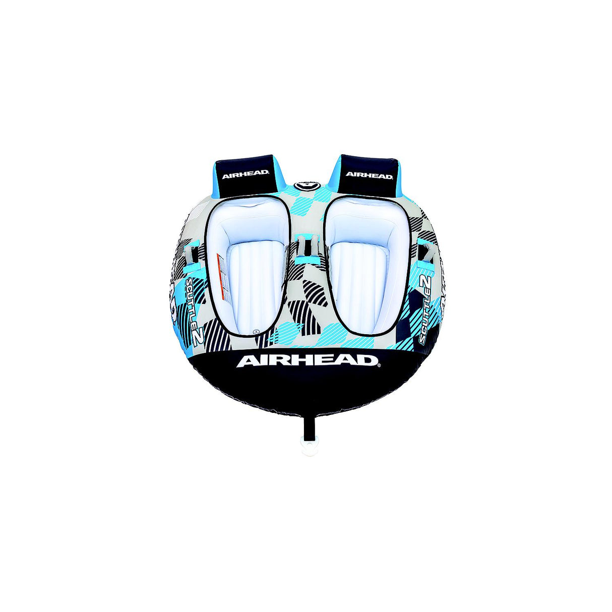 AirHead AHT50190BBK Scuttle Towable Tube, 1-2 Riders