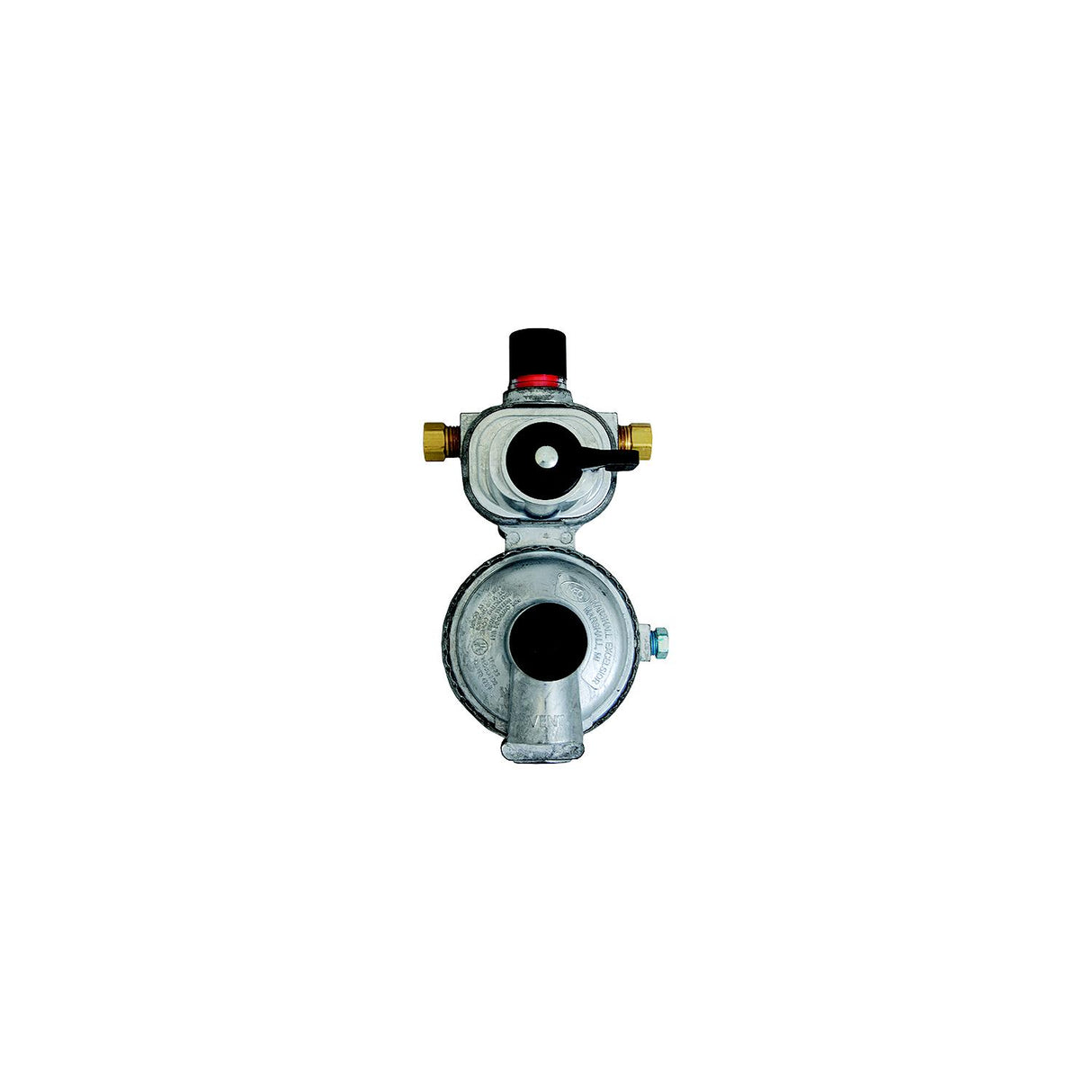 MEC MEGR253PPT15 Marshall Excelsior MEGR253PPT15 Excela-Flo Automatic Standard Capacity Changeover Regulator w/15' Hose