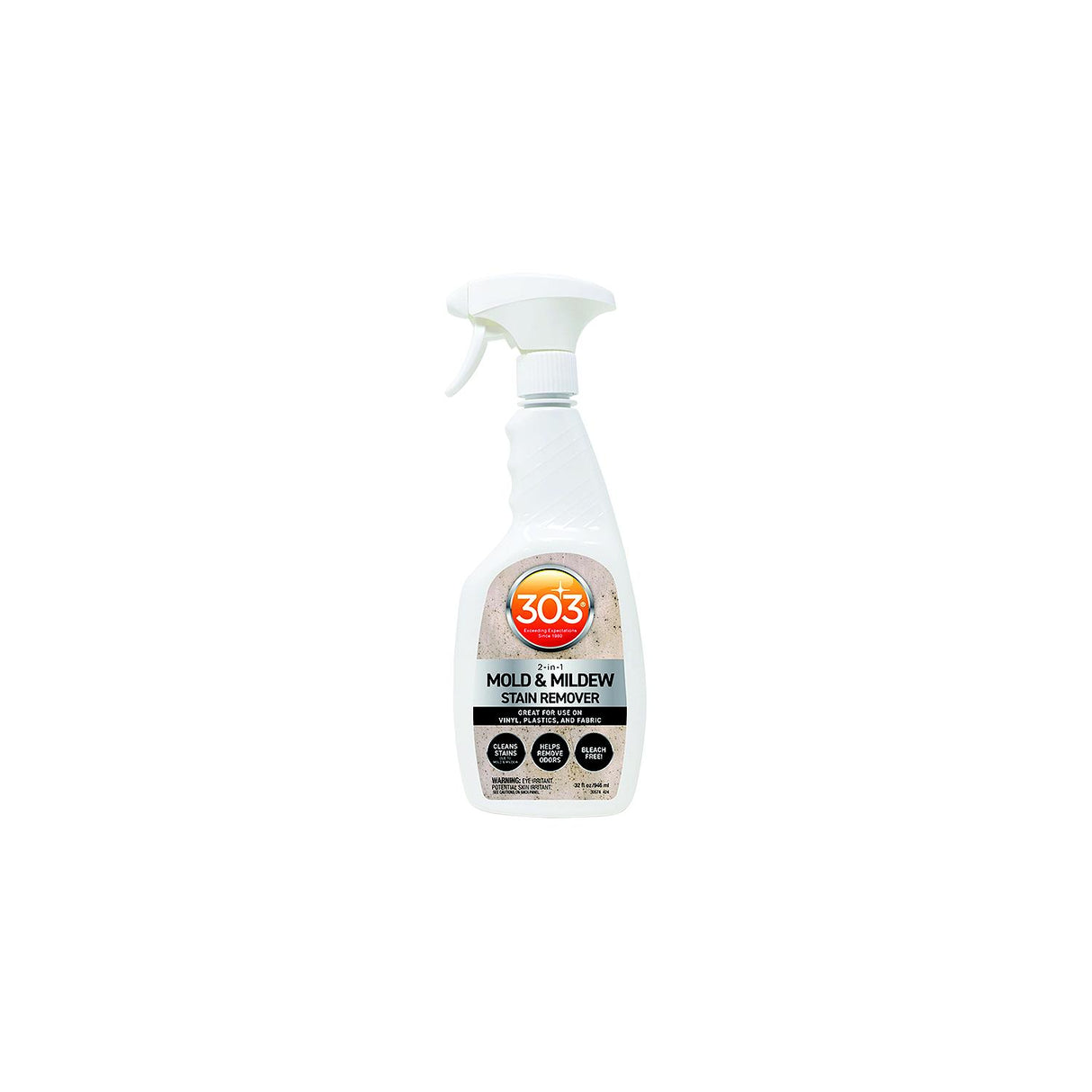 303 30574 Mold & Mildew Cleaner + Blocker, 32 oz.