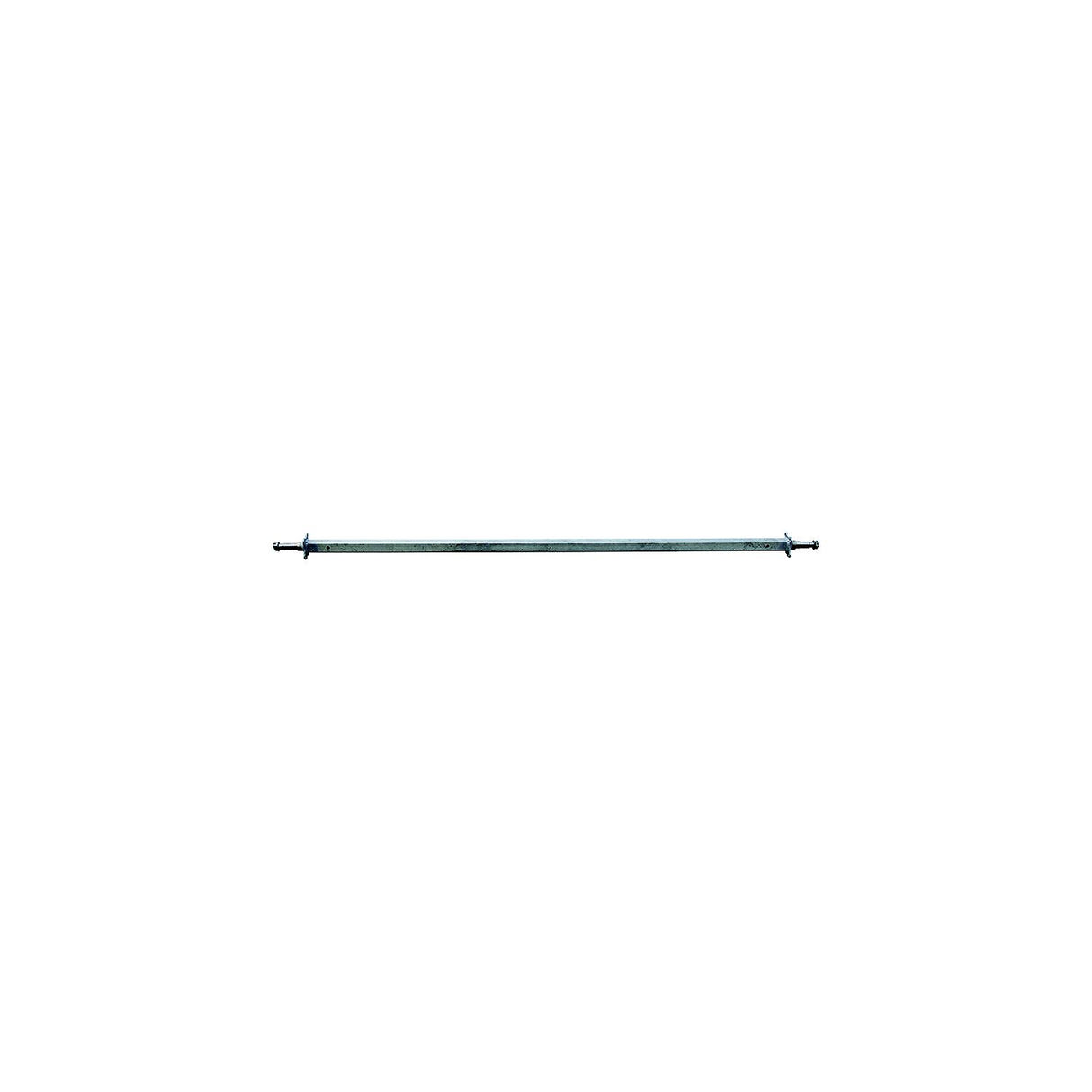 Dexter Marine Axle 49559 2" Square Galvanized Trailer Axle With Brake Flange, 3500 lb.