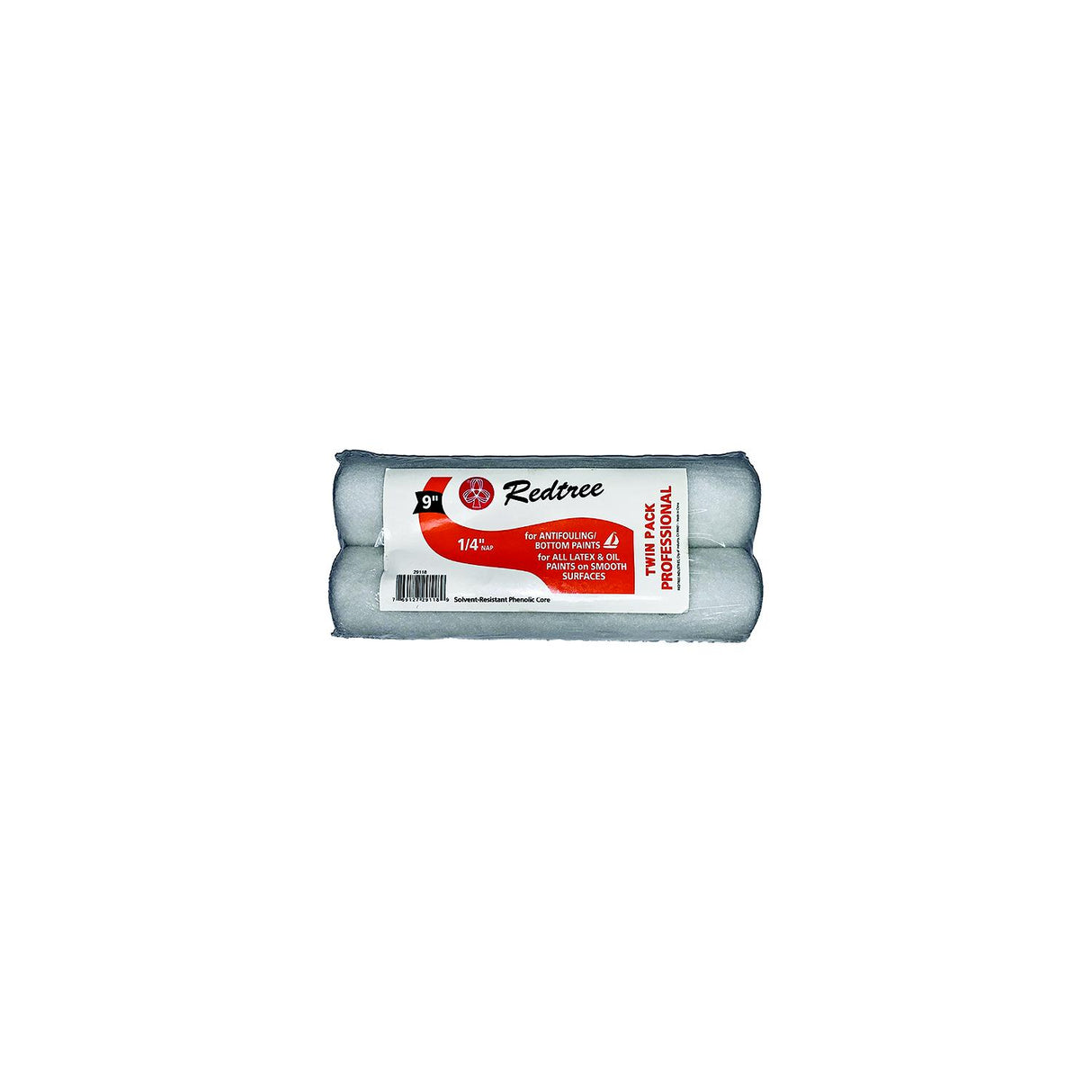Redtree 29118 9" Bottom Paint Roller, 2/pk