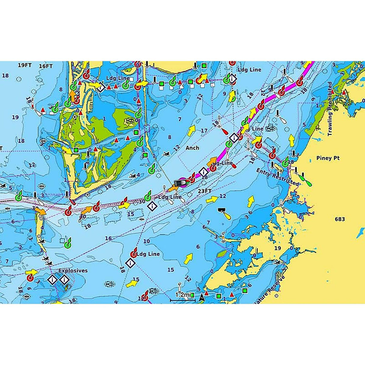 Garmin 010C129020 Navionics+™ Chart, U.S. South