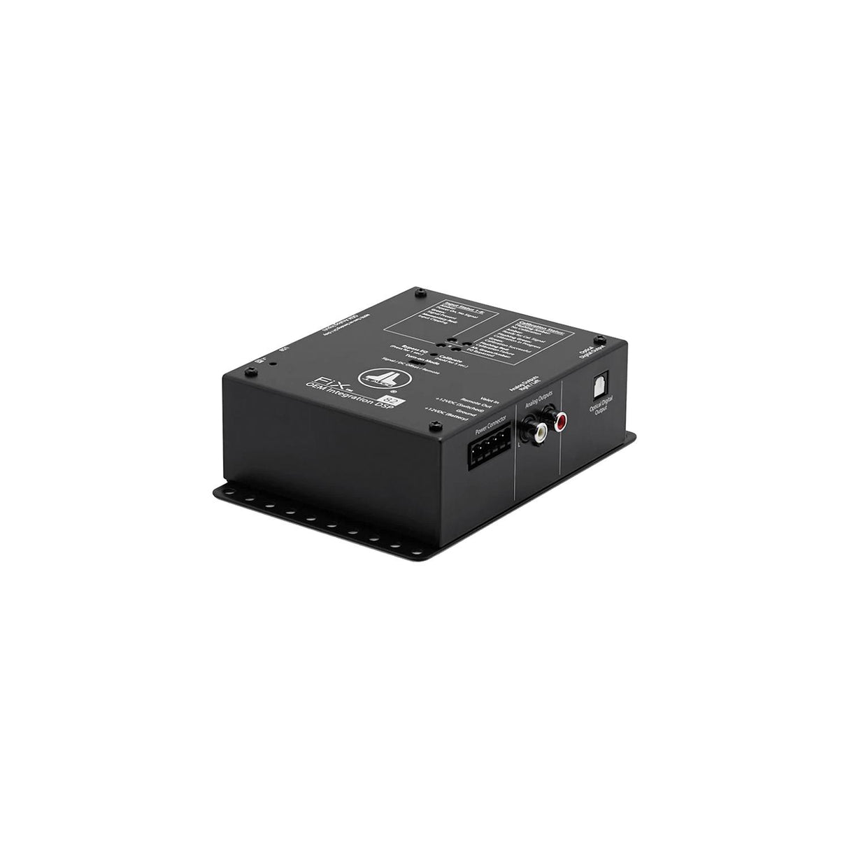 JL Audio 0100310200 FiX™ OWM Integration DSP, FiX-82 Analog/Digital, 8-input / 2-output Channels