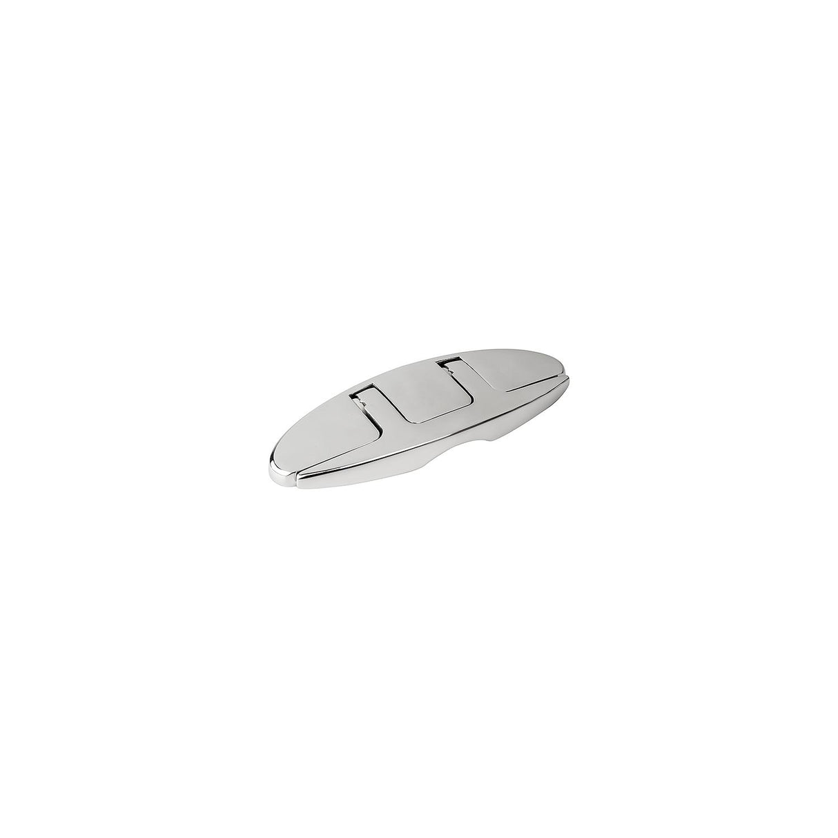 SeaDog 0411151 Oval Folding Cleat w/ Hidden Hex Bolts, Polished SS