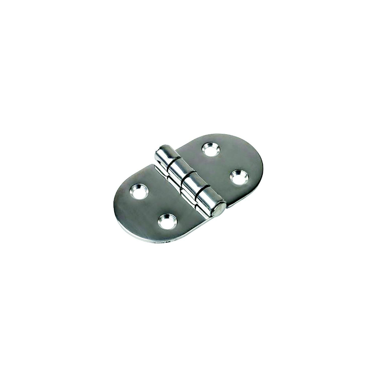 Sea-Dog 2037001 Dampening Round Side Door Hinge - Short, #8 FH, Weight = A=2-13/16" B= 1-7/16" C= 1-7/16" D=1-1/2" E= 1/16"