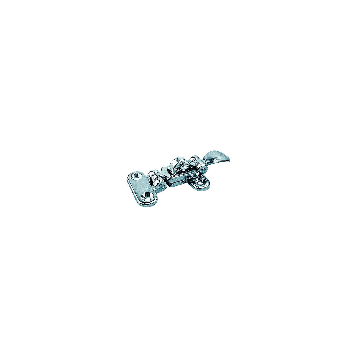 Sea-Dog 2221101 Anti-Rattle Fastener, Chrome/Brass, Carded, A: 4" B: 15/16" C: 1/4" D: 2", #10 FH
