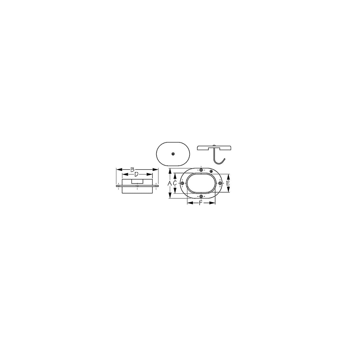 SeaDog 321800 Chain Deck Pipe, Stainless