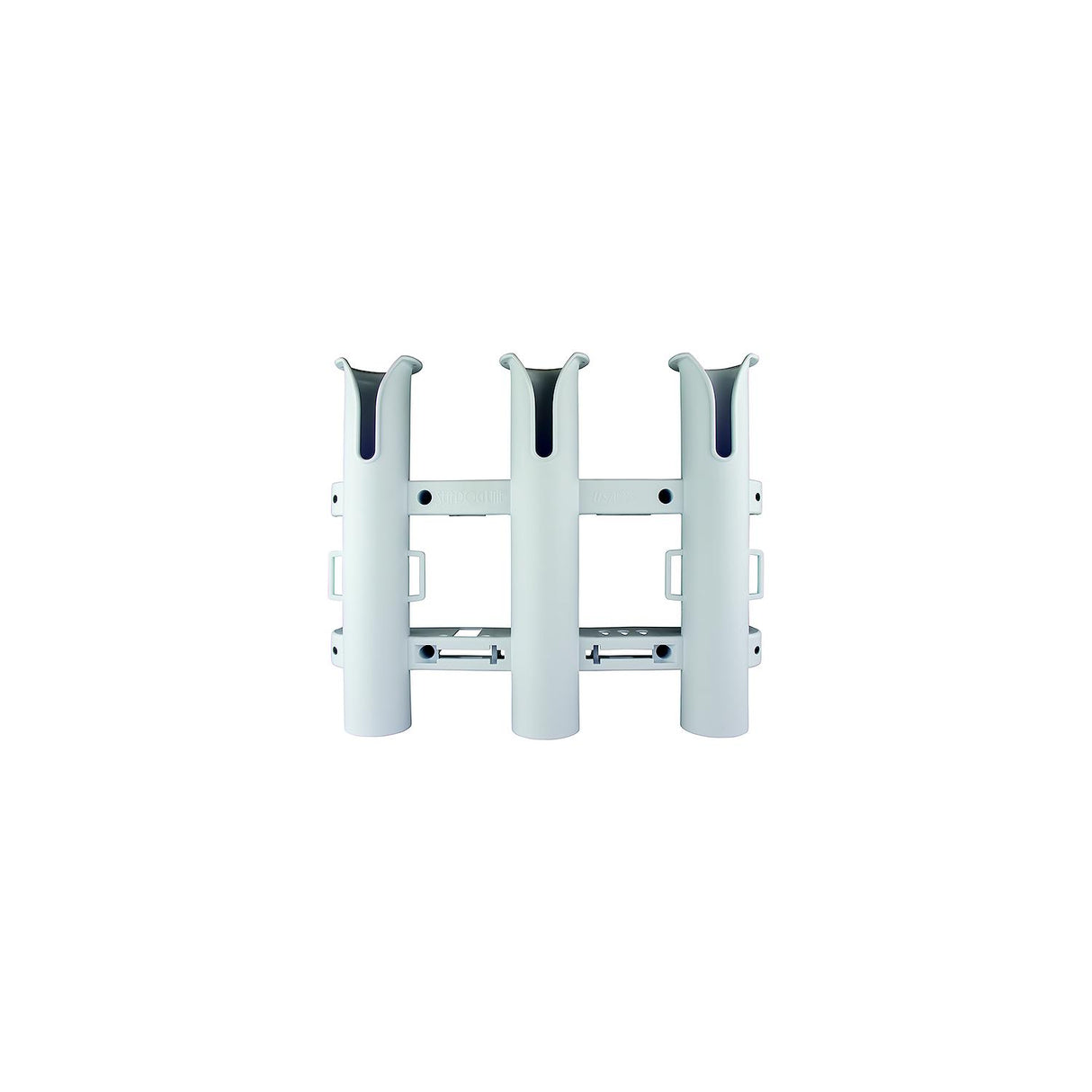SeaDog 3250321 Triple Threat™ Three Pole Rod Holder, White
