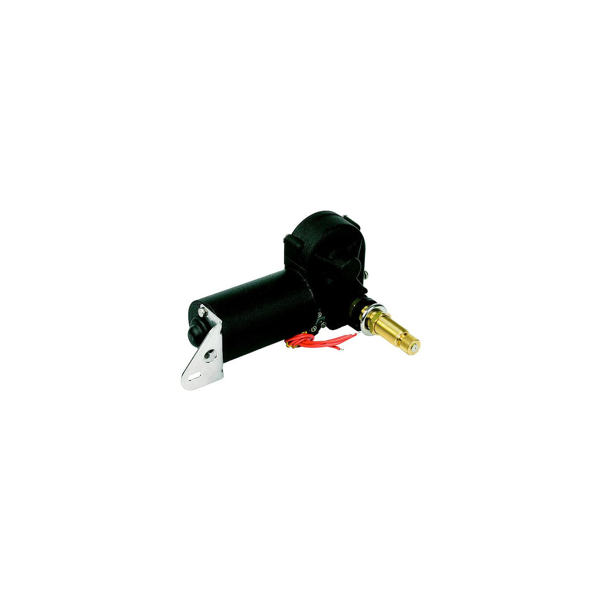 SeaDog Stamped Powder Coated Steel & 304 Stainless 24V MRV Wiper Motor | Black Finish