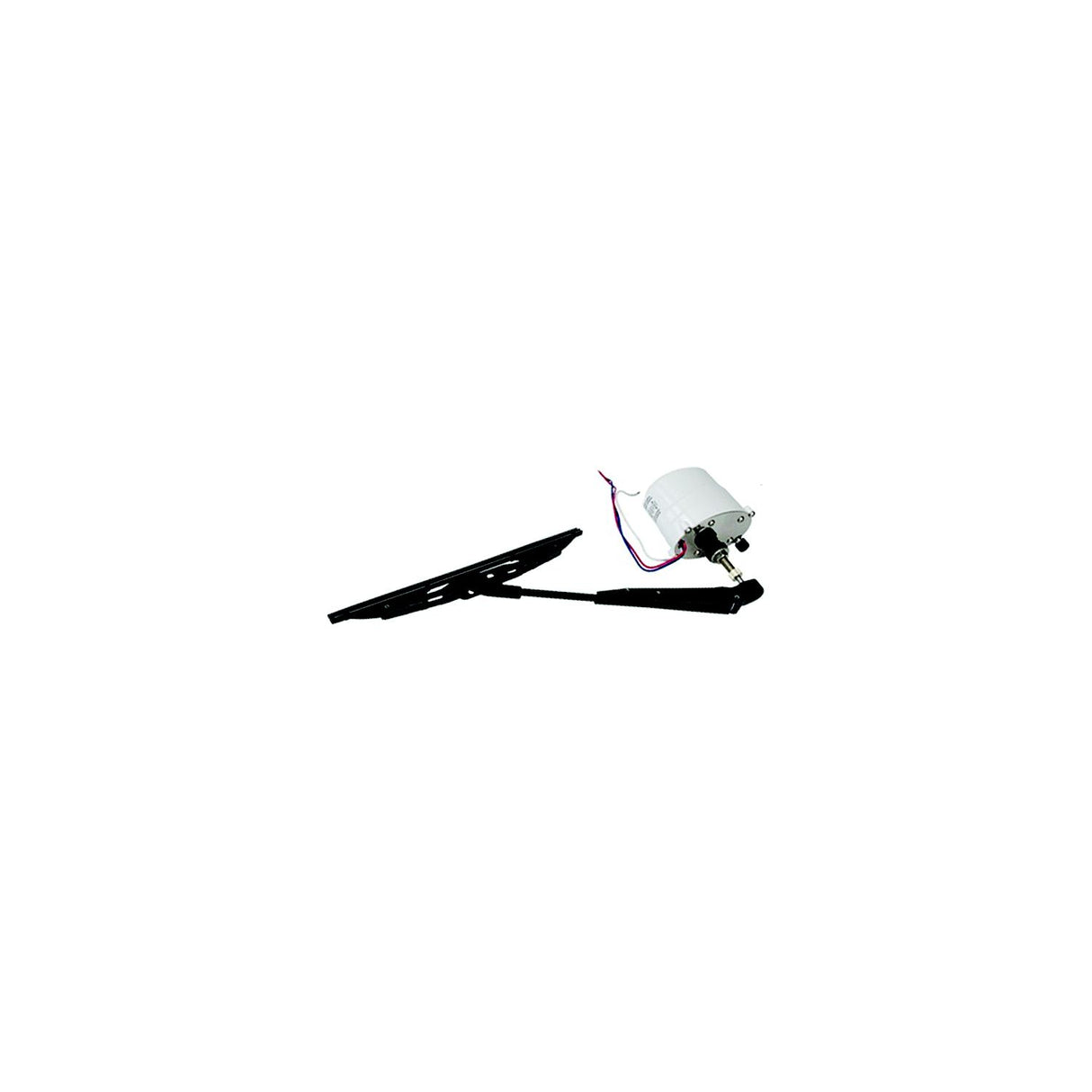 SeaDog Standard Wiper 12V Motor Kit | White Motor Finish | Includes Motor, 11" to 13" Arm & 11" Blade