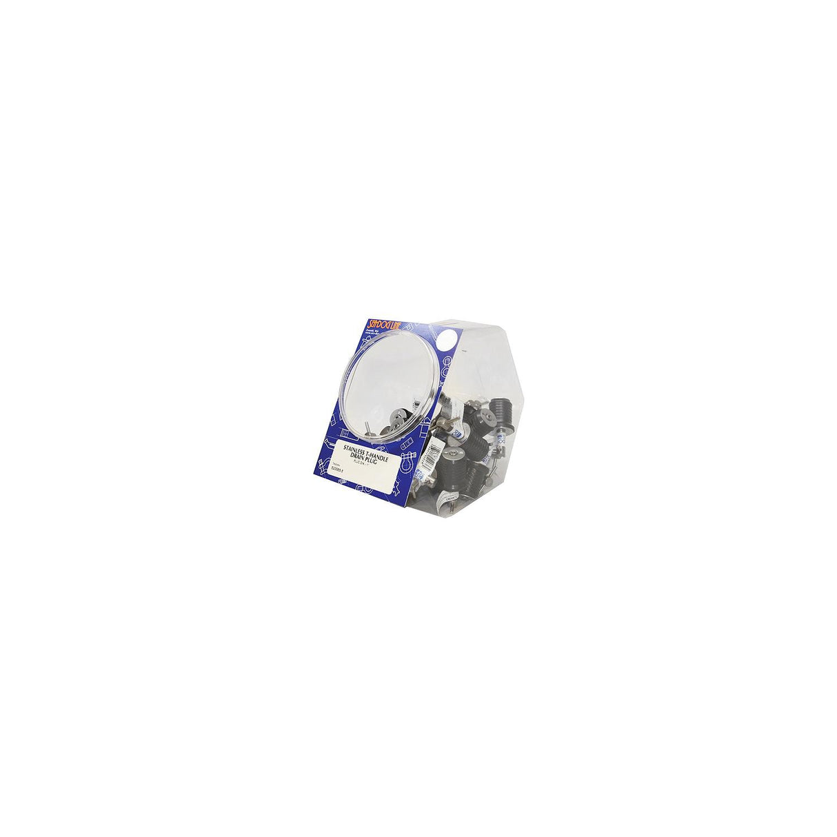 Seadog 5200855 Stainless Tee Handle Drain Plug, 1", 25 pc Display
