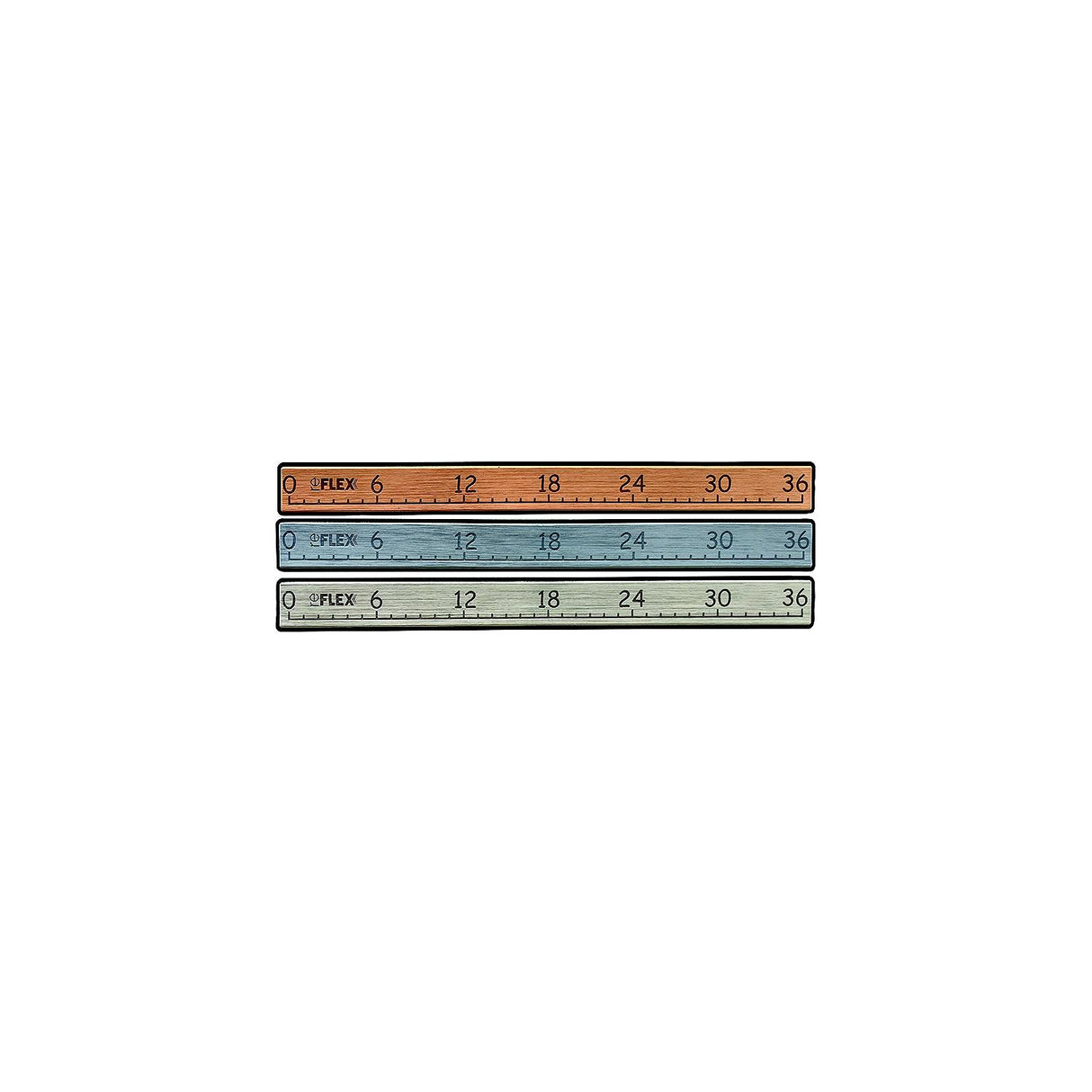 Syntec RULERGRBLPS Foam Fishing Ruler, 36, Gray, w Adhesive