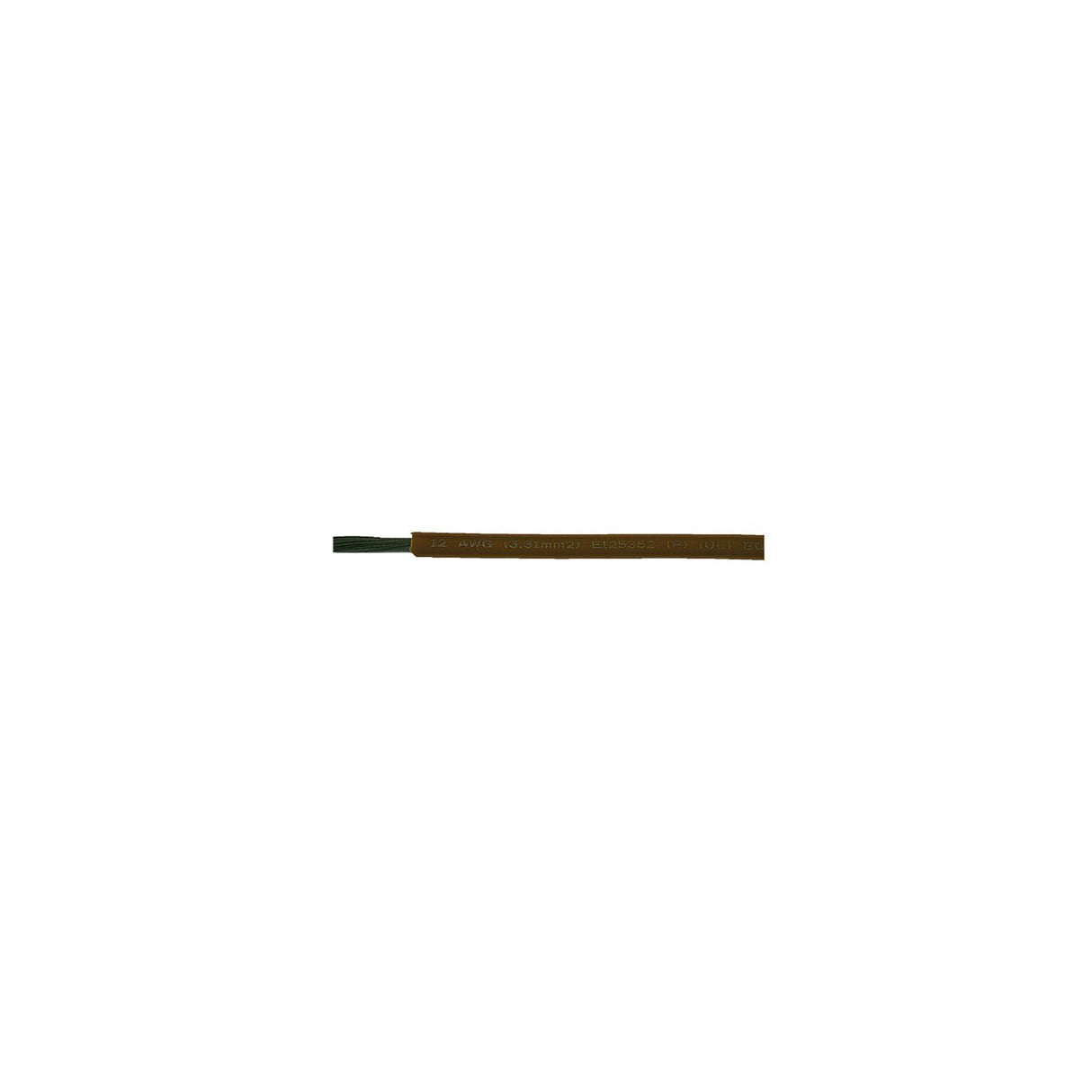 Cobra Wire A2010T06100FT Primary Tinned Copper Wire, 10 AWG, 100', Brown
