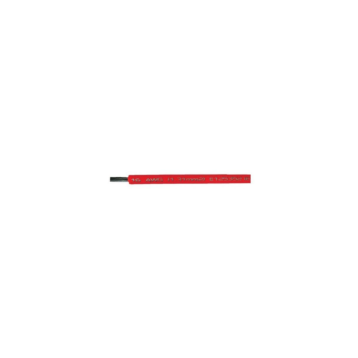 Cobra Wire A1016T01250FT Primary Tinned Copper Wire, 16 AWG, 250', Red