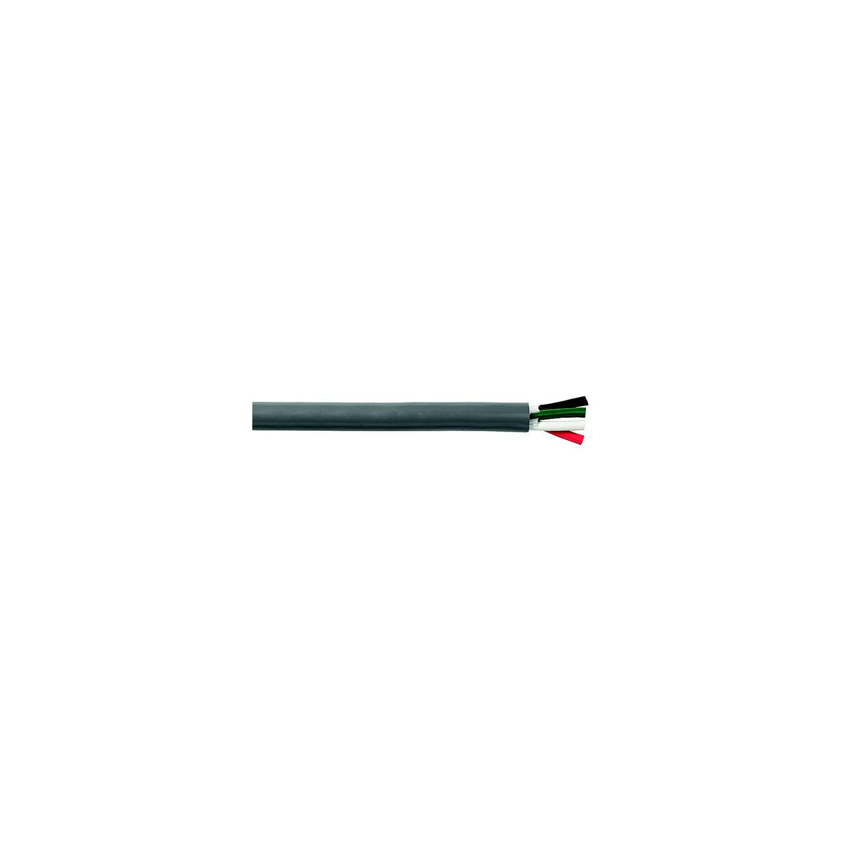 Cobra Wire B6G16T40100FT Tinned Copper Round 4-Conductor Wire, 16/4, 100', Gray