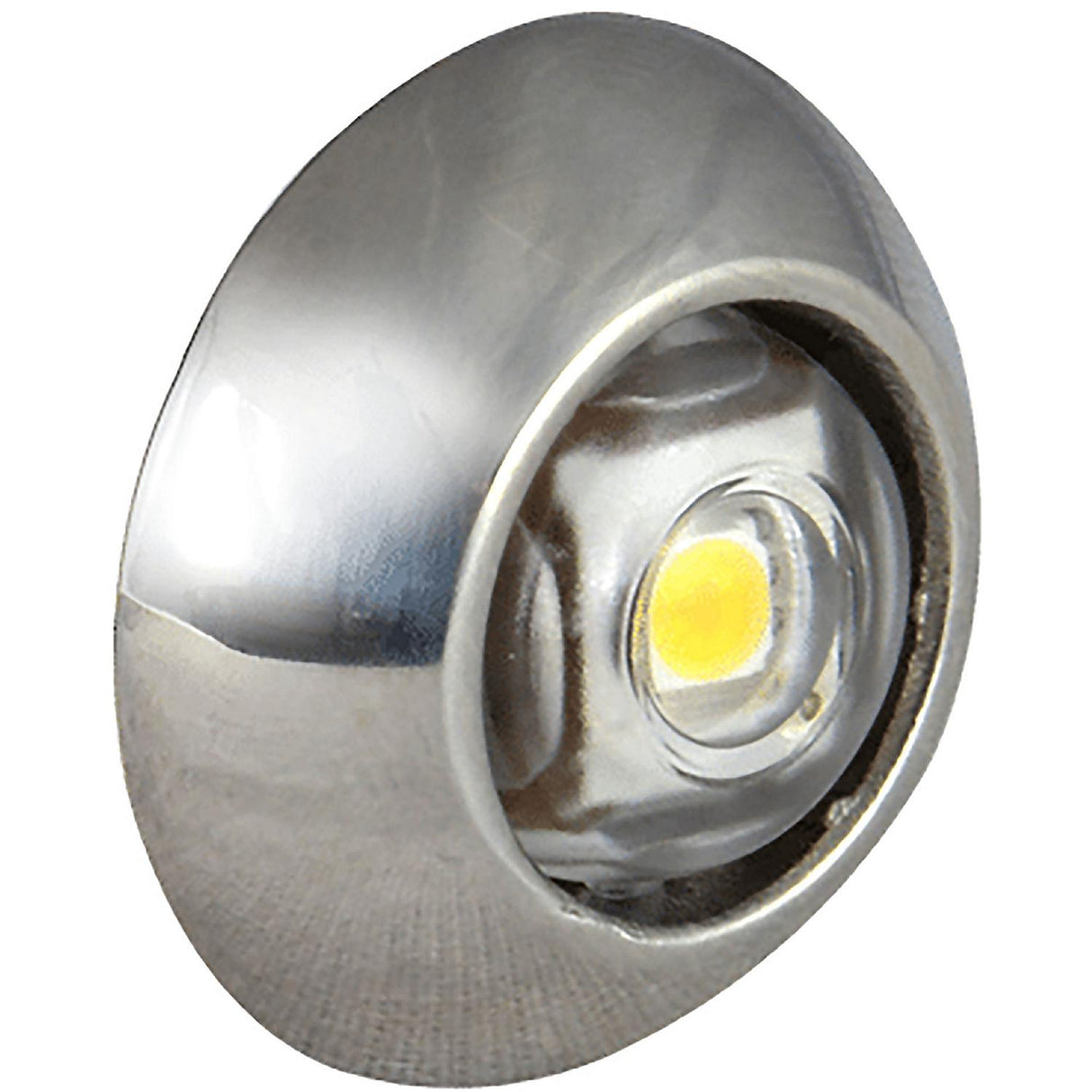Lumitec 101049 Exuma Led Courtesy/Accent Light - 45mA, White, .98" Diameter, Polished, 10-16 V