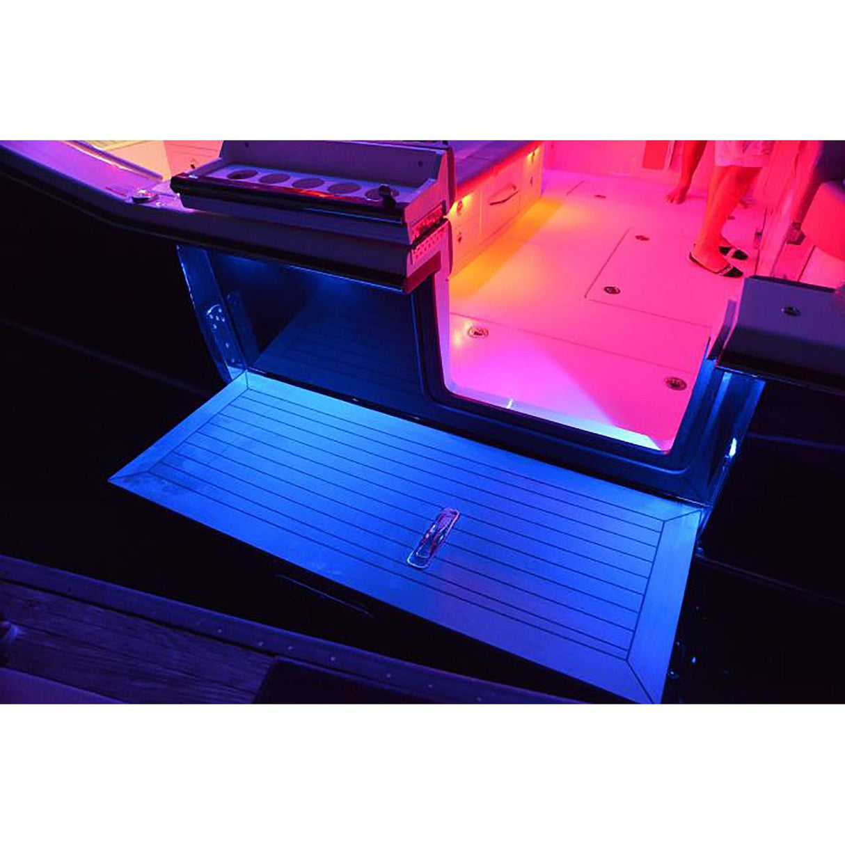 Lumitec 101243 Mini Rail2 Led Lights - 880mA @ 12v, White/Red/Blue, 12", 10-30 V