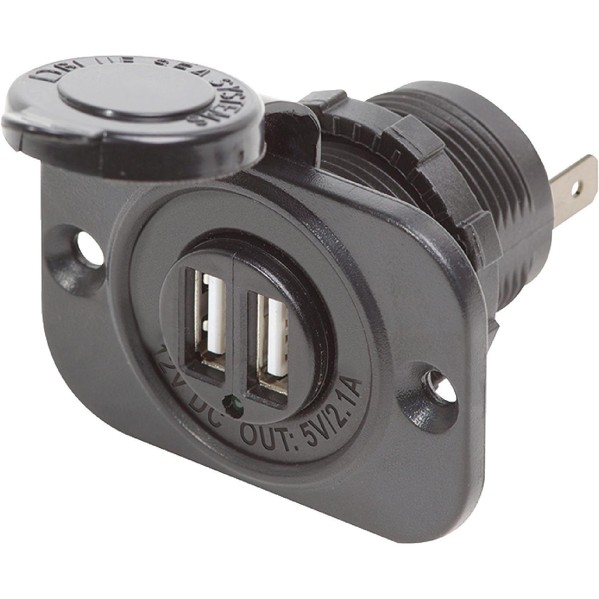 Seachoice Dual USB Charger, 12V, Accessory Socket Boat
